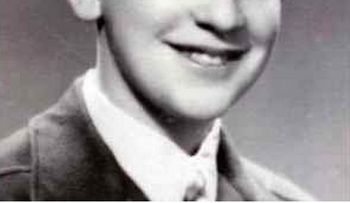 Foto del papa Francisco cuando era niño