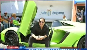 Video: Investigan el Lamborghini de Cristian Casablanca