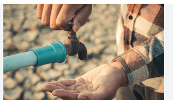 Escasez de agua potable amenaza la salud humana