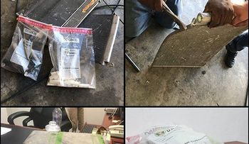 DNCD incauta en AILA cocaína escondida en condensadores de aire