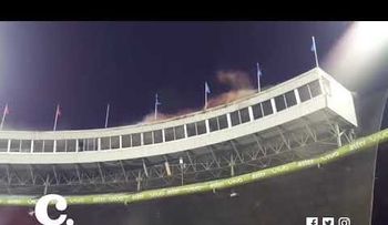 El incendio del Estadio Quisqueya, de la capital dejó pérdidas por unos RD$20 millones