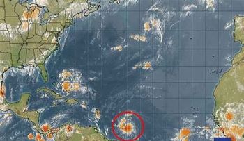 Se forma tormenta tropical Chantal; afectará el país a partir del miércoles