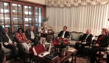 Presidente DM y miembros CP visitan a Leonel 