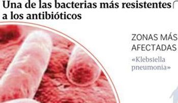 Enfermedad de la "Klebsiella" se puede pegar por contacto en hospitales