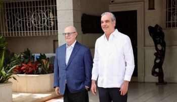Abinader destaca unidad nacional ante crisis haitiana tras reunirse con Hipólito
