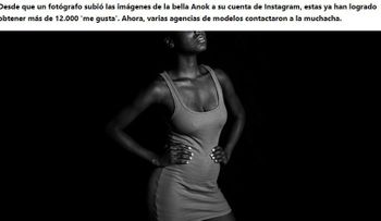 Una joven africana causa furor en Internet gracias a una foto viral