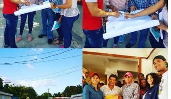 Carlos Julio Feliz entrega su publicación El Sur: Más de un Millón de Palabras a estudiantes de la O&M