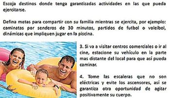 Ejercítese mientras pasea!  