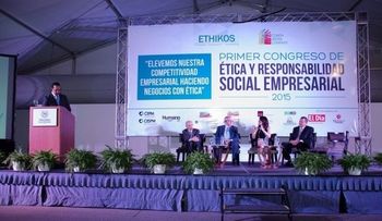 Celebran con éxito Primer Congreso de Ã?tica y Responsabilidad Social Empresarial 2015