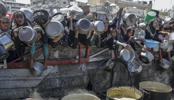Mueren más de 200 personas por desnutrición en Gaza, casi la mitad niños