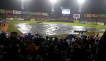 Cuarto partido Aguilas-Licey podría ser suspendido nuevamente este sábado por lluvia 