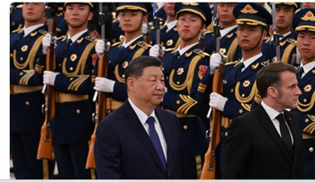 Macron pide a China avanzar hacia un alto el fuego en Ucrania