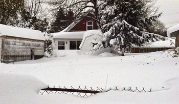 Una nueva ráfafa de nieve empezó azotar Buffalo 