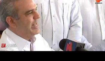 Abinader se "quilla" y dice que no es momento de hablar de reelección