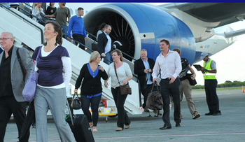 Collado destaca alto flujo aéreo en Punta Cana