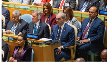 Abinader asiste a apertura de la 80.ª Asamblea General de la ONU