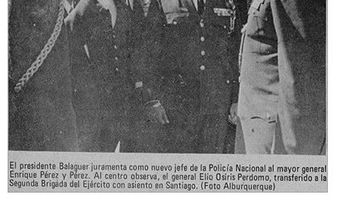 El general Enríque Pérez y la dureza policial en la época de Balaguer