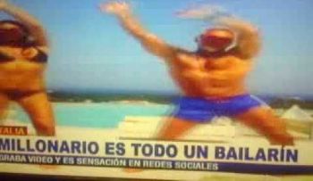 Te recuerda del italiano bailarín: Pelea ahora contra una enfermedad  (VIDEO)