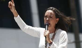 Machado denuncia "brutal ola de represión" en Venezuela: más de 20 detenidos en 72 horas