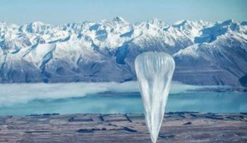 Google lanza globos que darán coneción a internet