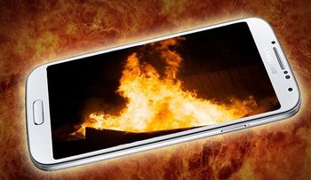 Un 'smartphone' Samsung explota y provoca un incendio en China  