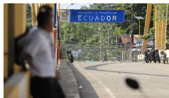 Cierre de frontera con Ecuador golpea comercio en sur de Colombia