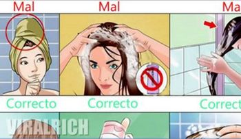 Has estado lavando tu cabello mal toda la vida. Esta es la forma correcta de hacerlo