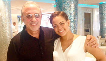 Kiara Romeo se codea con famosos en Univisión