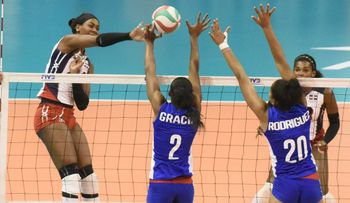 Dominicana también vence a Cuba y sigue invicta en Panamericano de Voleibol femenino