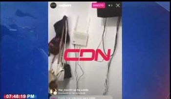 Hombre perseguido por policia tomó rehenes