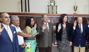 Antonio Alma es juramentado presidente de la Asociación de Golf del Distrito Nacional