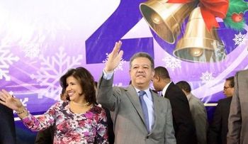 Leonel exhorta a peledeístas trabajar por un 2015 lleno de paz y progreso