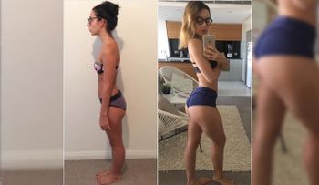 Una joven añade 1.000 calorías a su dieta y este fue el resultado inesperado