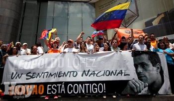 Venezolanos protestan contra Maduro en la ONU 