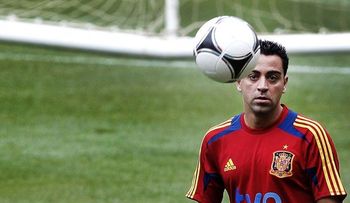 Xavi deja la selección española 