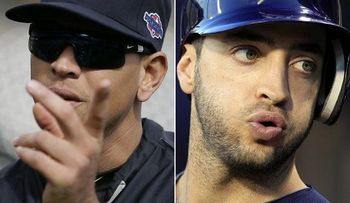MLB suspenderá  a Álex  Rodríguez y Ryan Braun por compra de sustancias prohibidas 