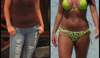El antes y después impactante de la venezolana Michelle Lewin