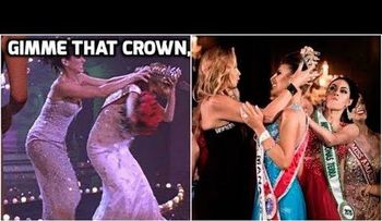 Recopilación de peleas por la corona en Reinados de Belleza 