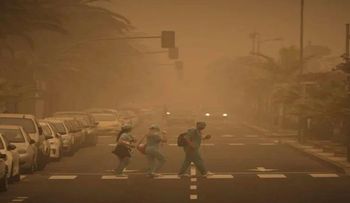 Polvo de Sahara se sentirá desde el miércoles 16 hasta el sábado 19 de febrero en Santo Domingo
