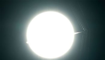 NASA difunde histórica fotografía de una onda superando la velocidad del sonido