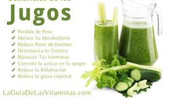  2 Jugos verdes que ayudan a bajar de peso 