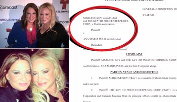 La expareja de María Polo, Marlene Key, la demanda por el nombre de "Caso Cerrado"