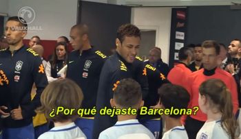 Ante la pregunta indiscreta de un niño, Neymar revela por qué se fue del Barcelona