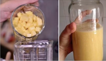 Avena con piña licuada con 3 ingredientes más, fue la clave para reconstruir cartílagos, ligamentos y fortalecer las rodillas de mi madre cuando no podía más