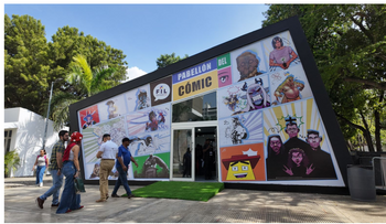 Pabellón del Cómic destaca en la Feria del Libro