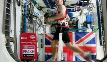 Astronauta completa Maratón de Londres en el espacio