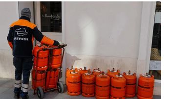 Bombona de butano baja 5 % y costará 16,27 ?