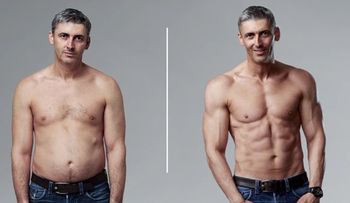 El milagroso reto fitness de 12 semanas que transformó a un hombre de 46 años