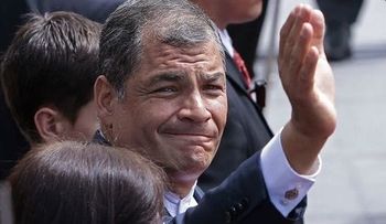 Correa hospitalizado por neumoní­a y se encuentra estable