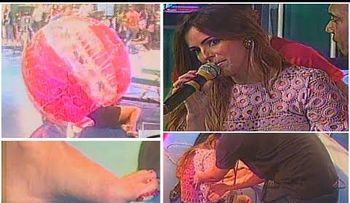 Este fue el lío entre Ana Carmen y Daniel Sarcos (VIDEO)